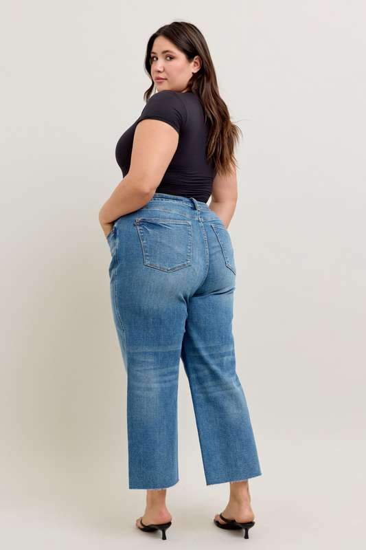 Judy Blue Rigid Crop Jeans