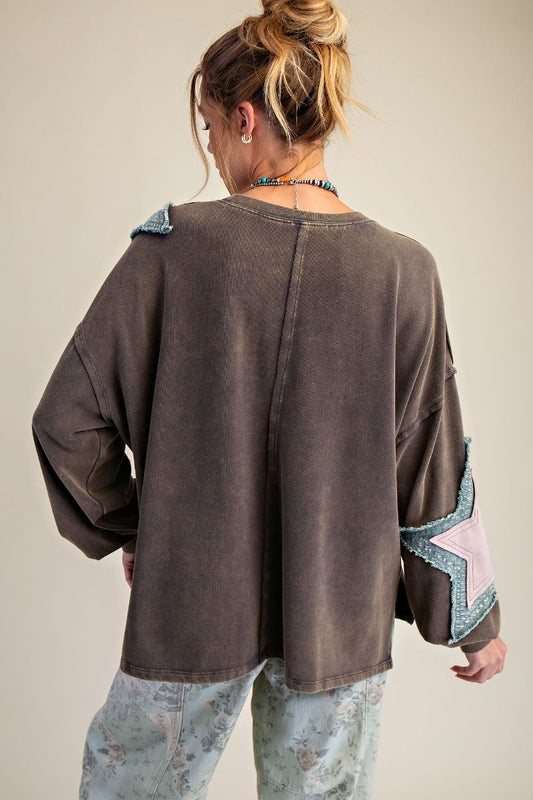Star Patch Sweater