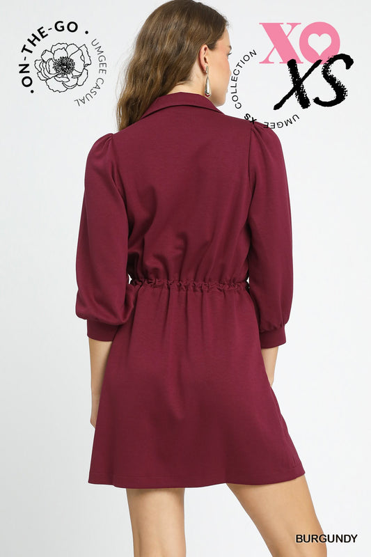 Drawstring Dress