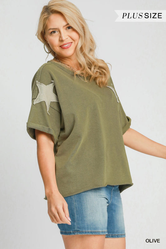 Mineral Wash Star Top