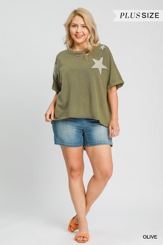 Mineral Wash Star Top