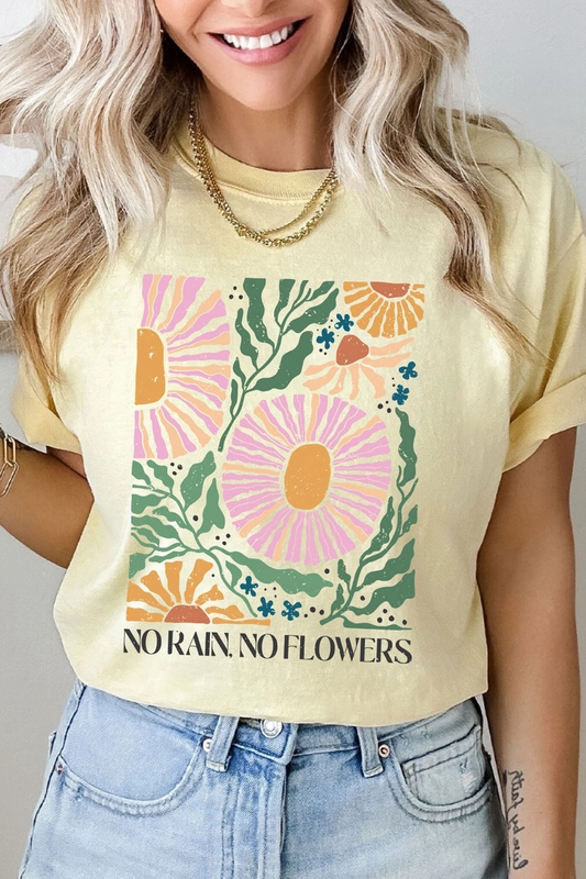 No Rain No Flowers Tee