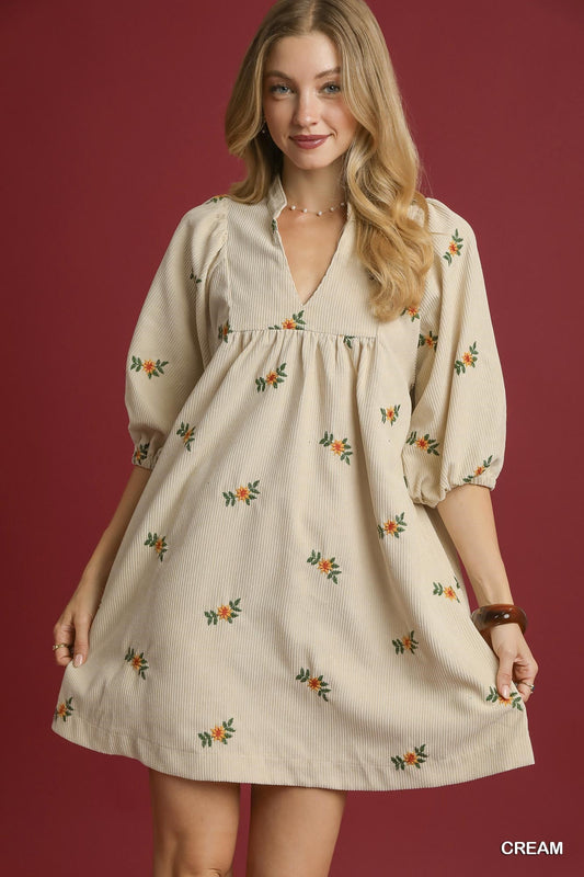 Corduroy Dress
