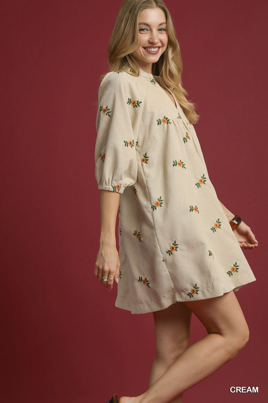 Corduroy Dress