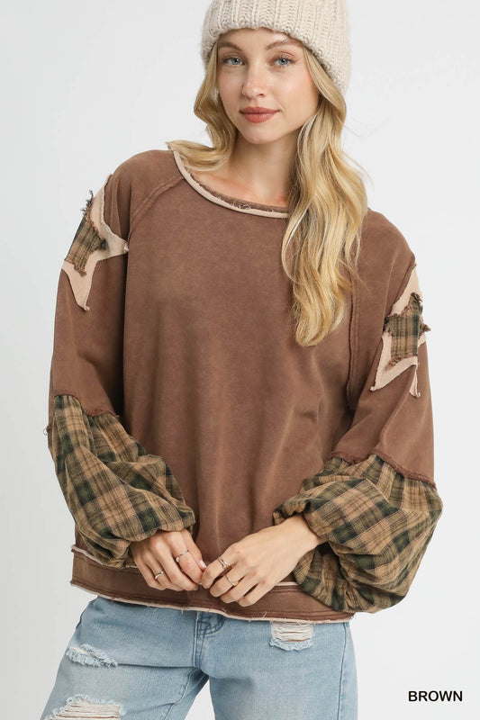 Star Patch Pullover