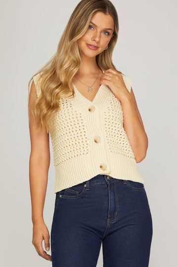 Cropped Vest