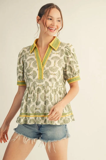 Peplum Top