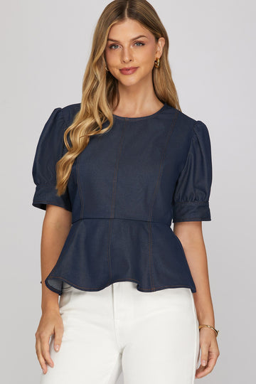 Peplum Top