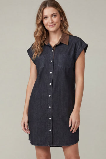Denim Mini Dress