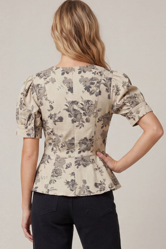 Peplum Top