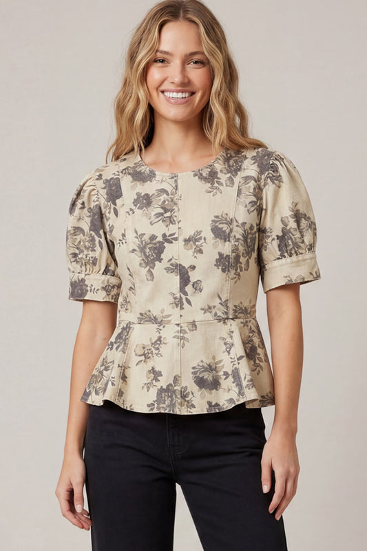 Peplum Top