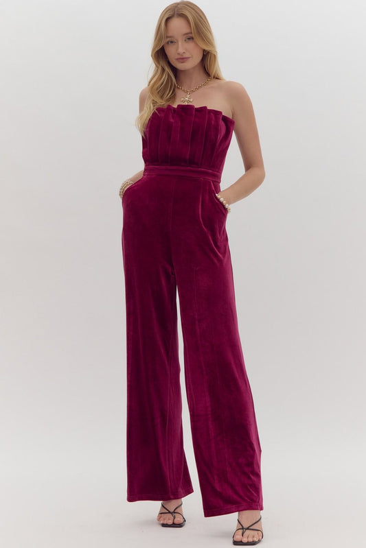 Velvet Jumpsuit