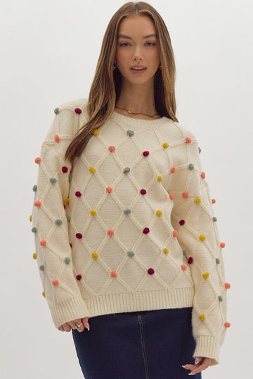 Pom Pom Sweater