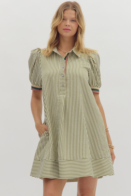 Swing Shirt Dress