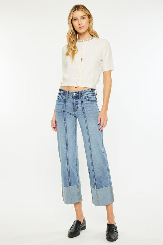 Cropped Jeans