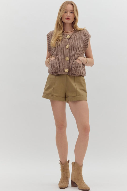Knit Sweater Vest