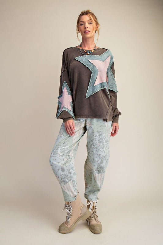 Star Patch Sweater