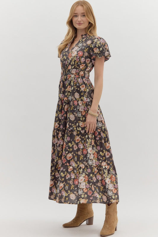 Bubble Sleeve Dress
