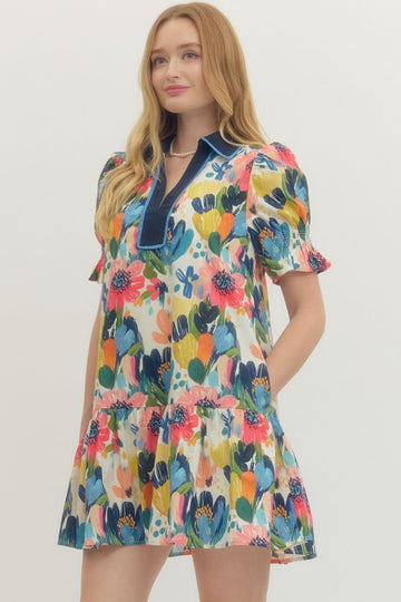 Floral Mini Dress