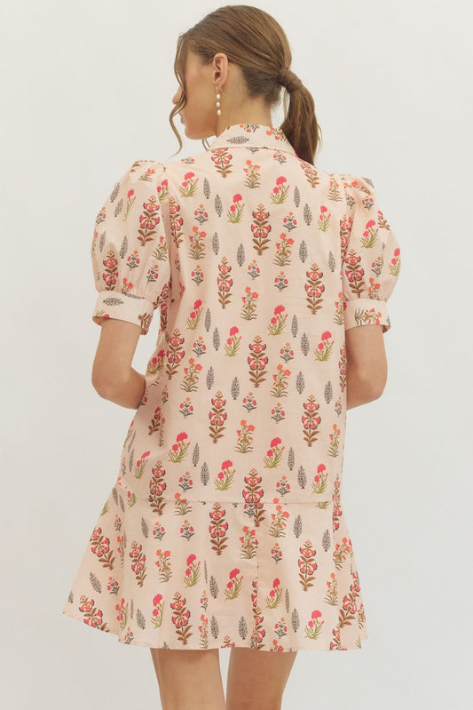 Floral Mini Dress