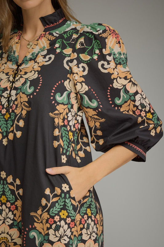 Floral Midi Dress