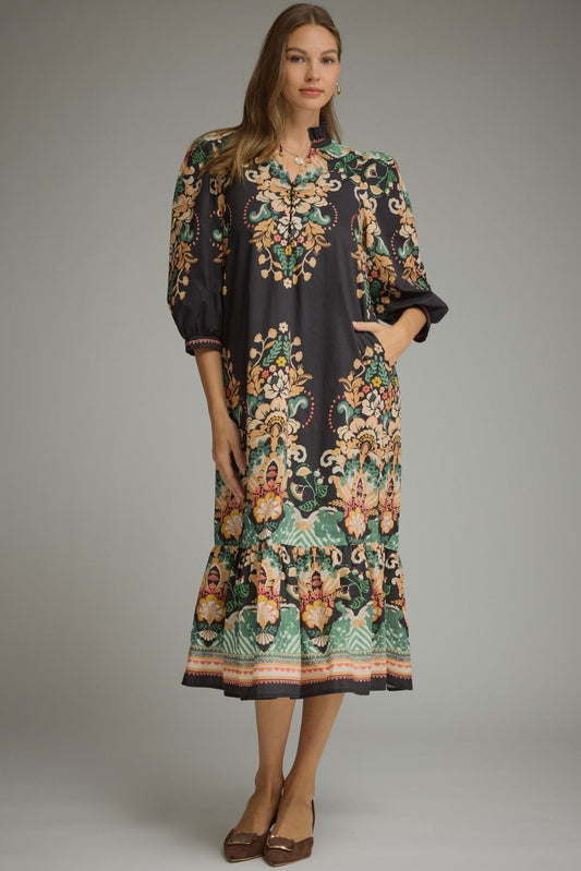 Floral Midi Dress