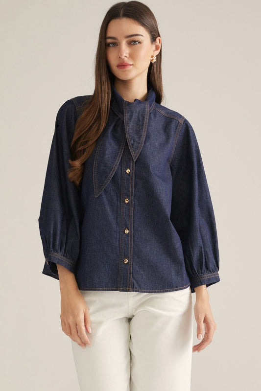 Denim Top