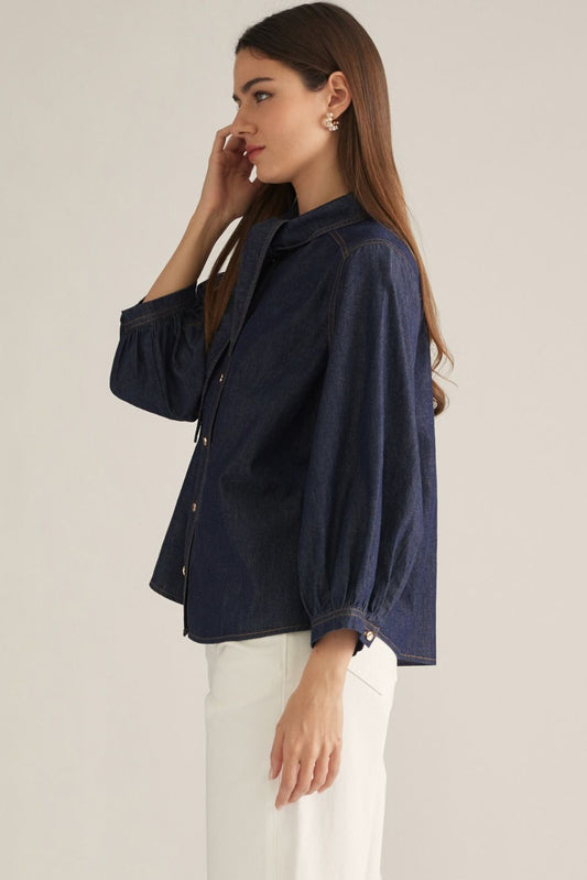 Denim Top