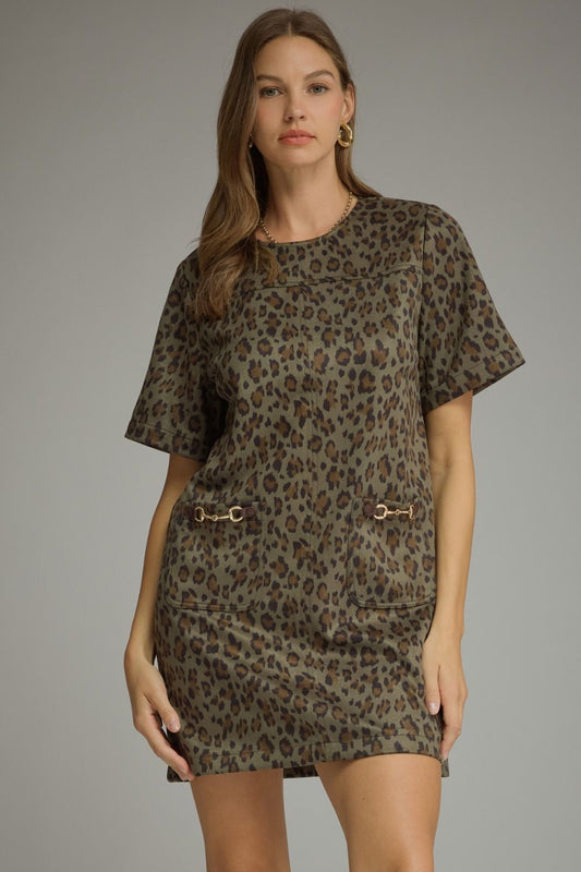 Leopard Mini Dress
