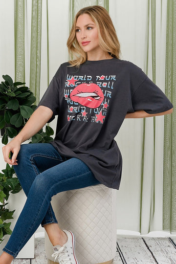 Lips Graphic Tee