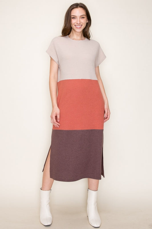 Color Block Dress