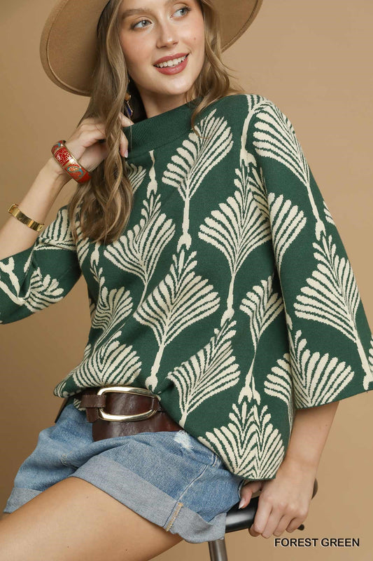 Abstract Sweater