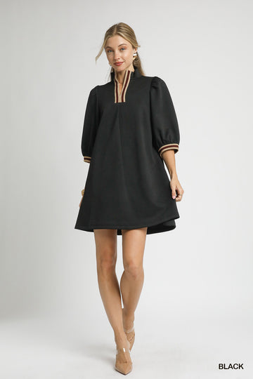 High Neck Dress