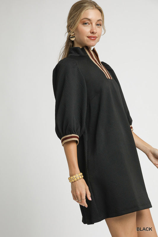 High Neck Dress