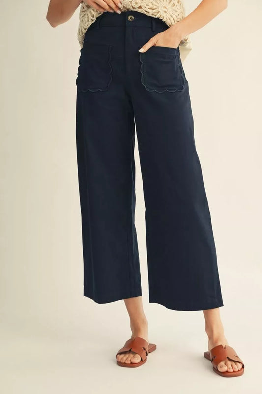 Scallop Pants