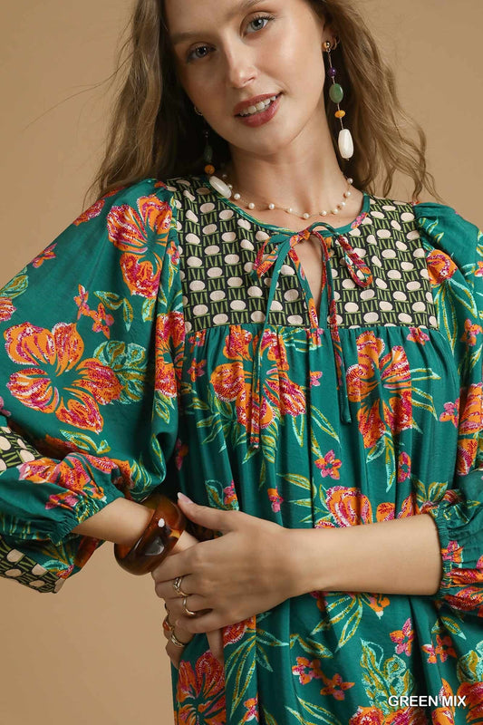HIbiscus Dress