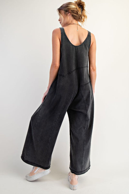 Mineral Washed Jumpsuit