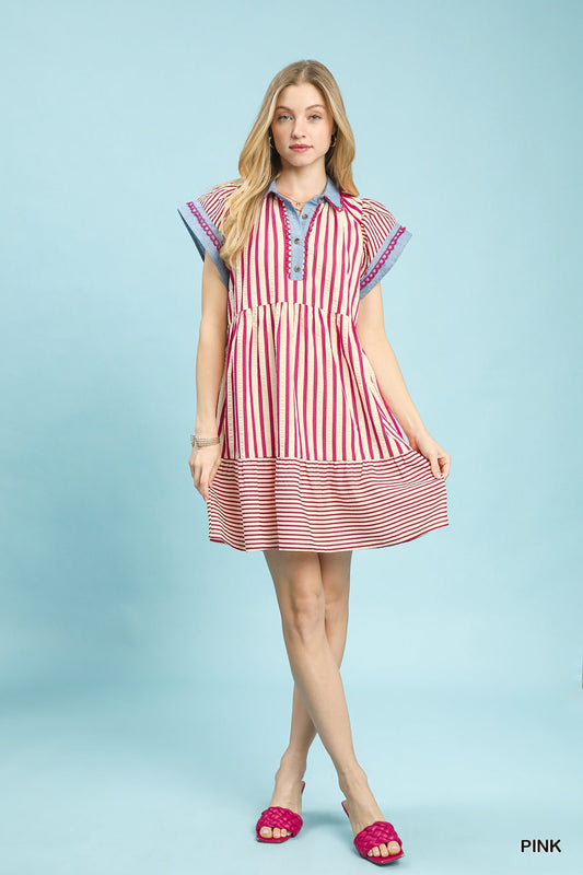 Tiered Babydoll Dress