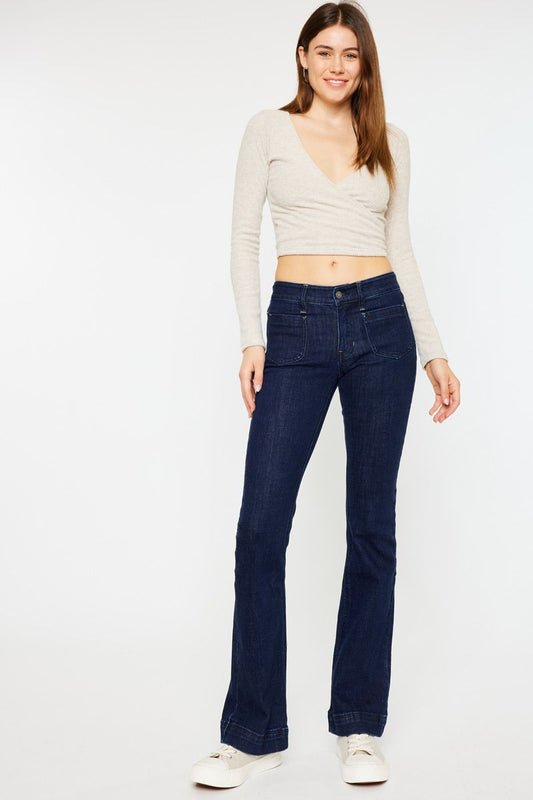 Tailored Bootcut Jeans