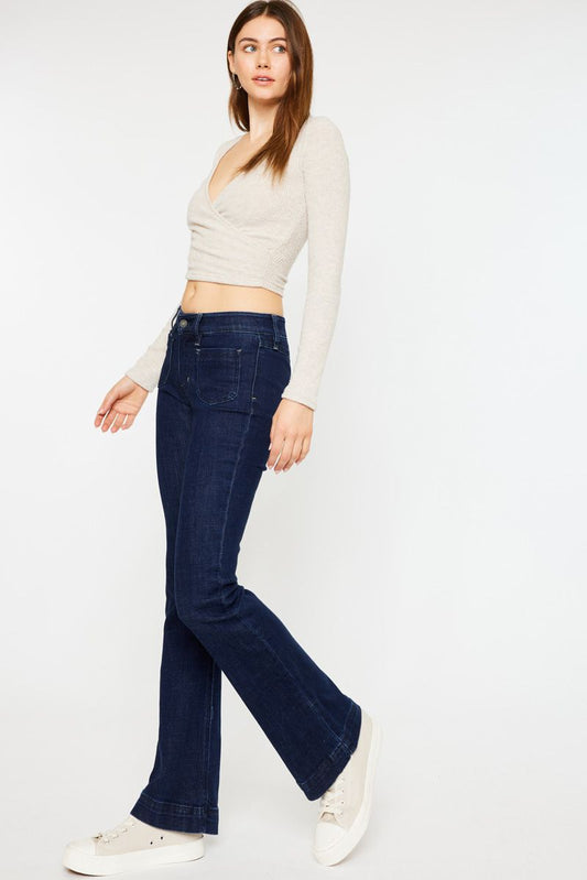 Tailored Bootcut Jeans