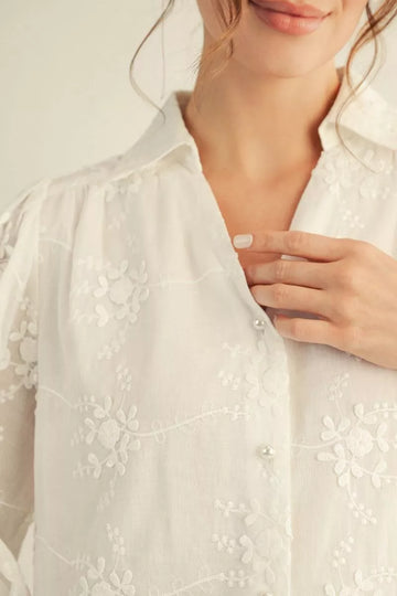 Embroidered Top