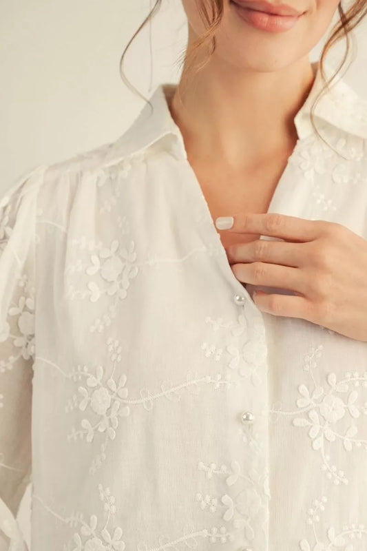 Embroidered Top