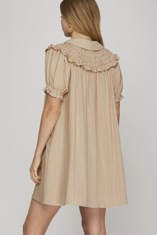 Smocked Ruffle Dress