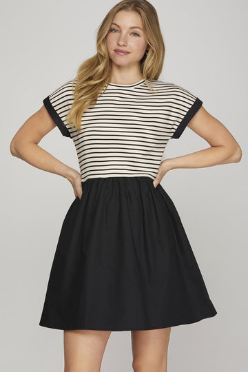 Combo Mini Dress