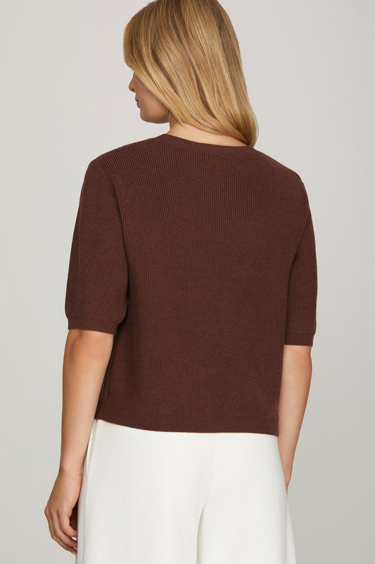 Bow Knit Sweater