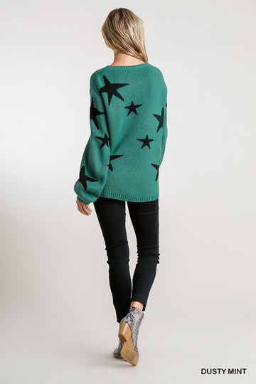 Star Patterned Sweater