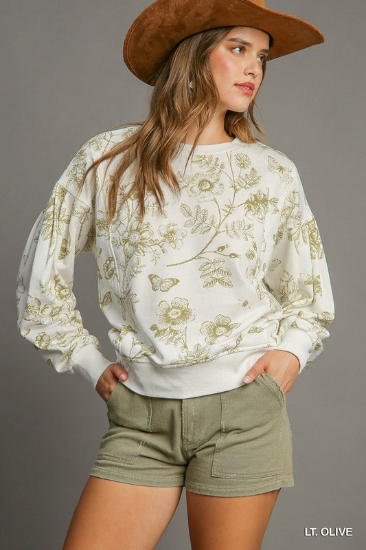 Floral Print Top