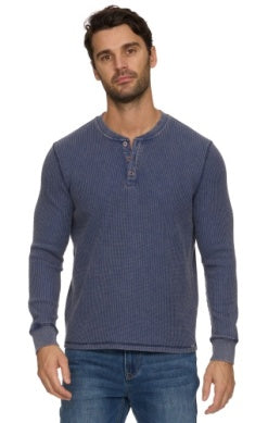 Henley Waffle Shirt