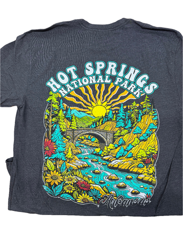 Hot Springs National Park Funky Tee