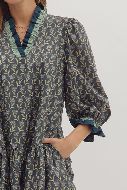 Floral Print Dress
